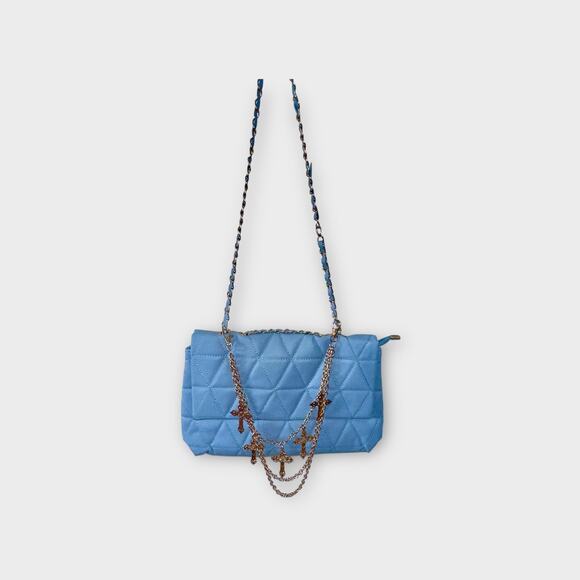 Blue Envelope Style Bag - Picture 2 of 5